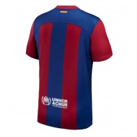 Koszulka piłkarska Barcelona Strój Domowy 2023-24 tanio Krótki Rękaw